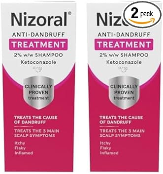 Nizoral Scalp Soothing Dry and Eczema Prone Shampoo, 24 Hour Soothing Care, Ongoing Relief for Dry, Itchy & Flaky Scalps, Get Soft and Silky Hair, Moisturising Care for All Hair Types, 1 x 200ml