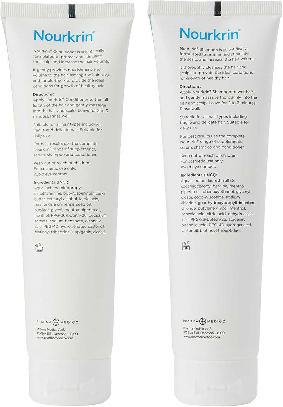 Nourkrin Shampoo and Conditioner bundle, 328 g