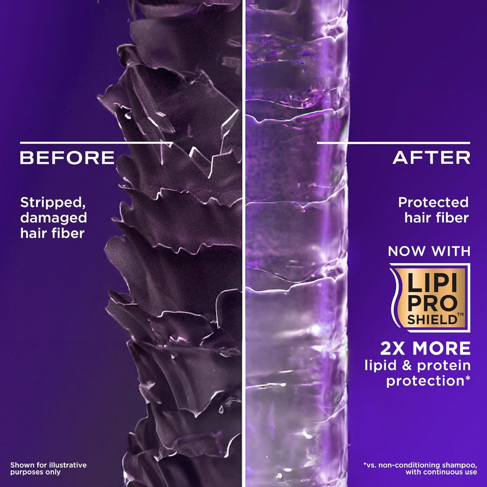 OGX Biotin and Collagen Volumising Hair Conditioner, Thick and Full, with Vitamin B7 Biotin, and Collagen, for Thin Hair, Sulfate Free Surfactants, 385ml, packaging may vary