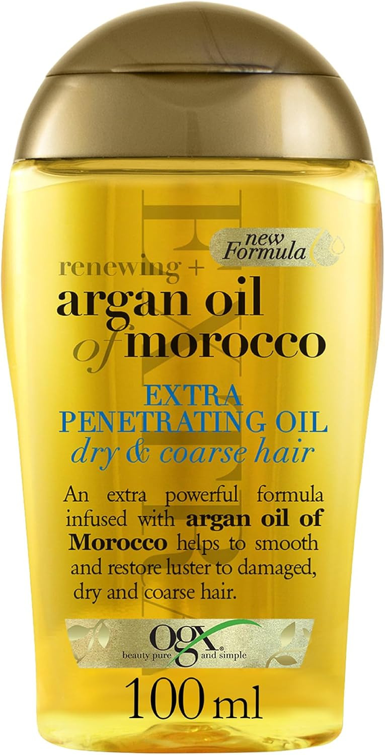OGX Repairing Argan Oil of Morocco Sulfate Free hair Shampoo For Dry, Damaged Hair 577ml, Extra Large