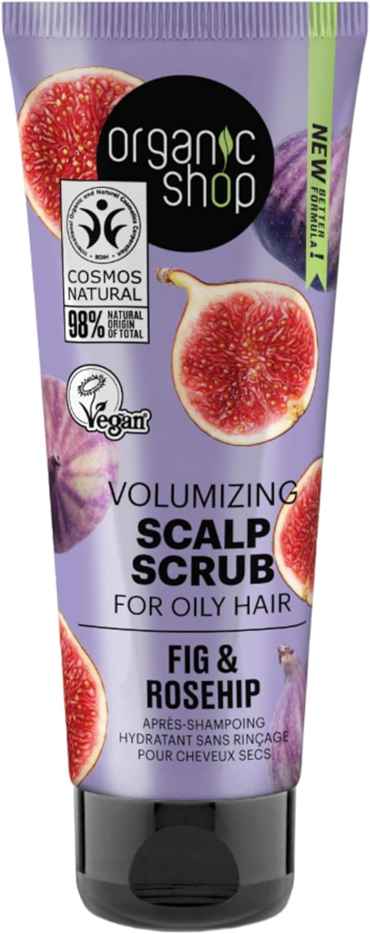 OS Volumizing Hair Mask for Oily Hair Fig and Rosehip, 250 ml