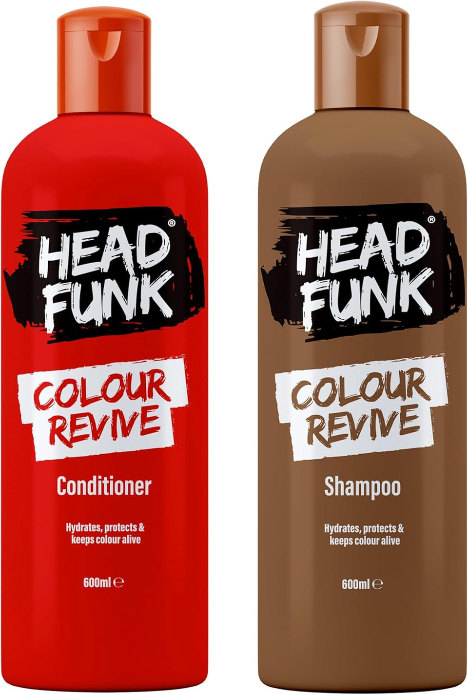 Multipack -Head Funk Hair Products - Choose from Colour Revive - Smoothing & Moisturizing - Recover & Repair -Nourishing - Shampoo and Conditioner (Colour Rivive, Shampoo & Conditioner)