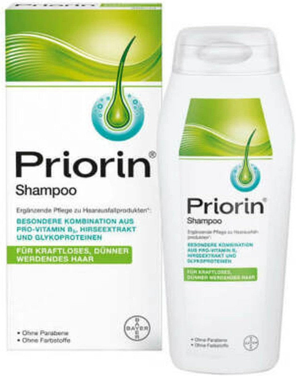BAYER Priorin shampoo for hair loss shampoo oily hair 200ml