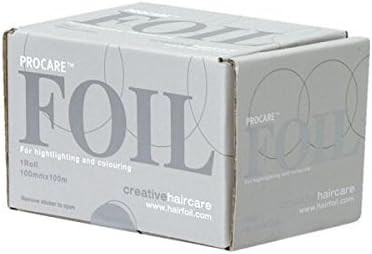 Procare Haircare - Premium Silver Hair Foil - Roll 100mm x 100m by Pro Care