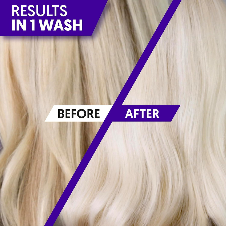 PROVOKE Touch Of Silver Brightening Purple Shampoo 200 ml, Neutralises Yellow and Orange tones, Formulated with Violet and Blue Pigments