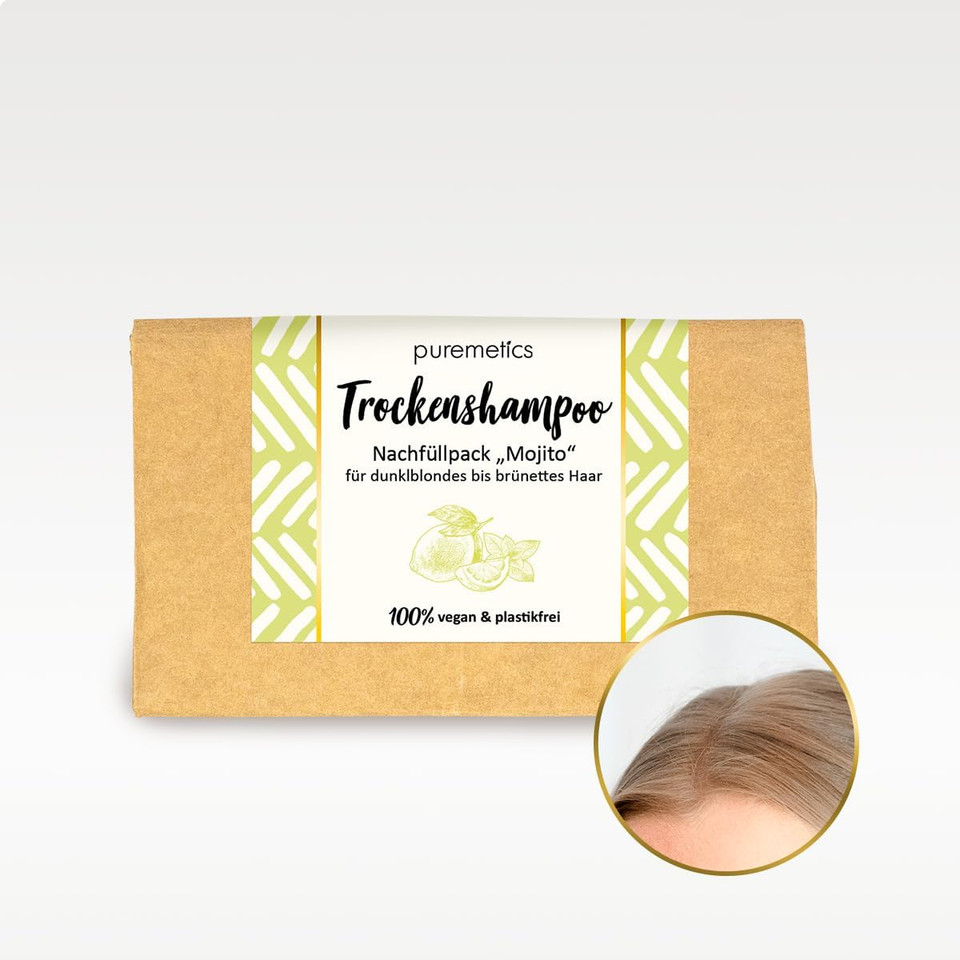 Puremetics Mojito Dry Shampoo Refill Pack 100 g