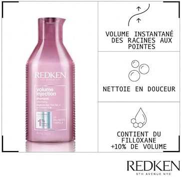 Redken Volume Injection Shampoo 300ml Double