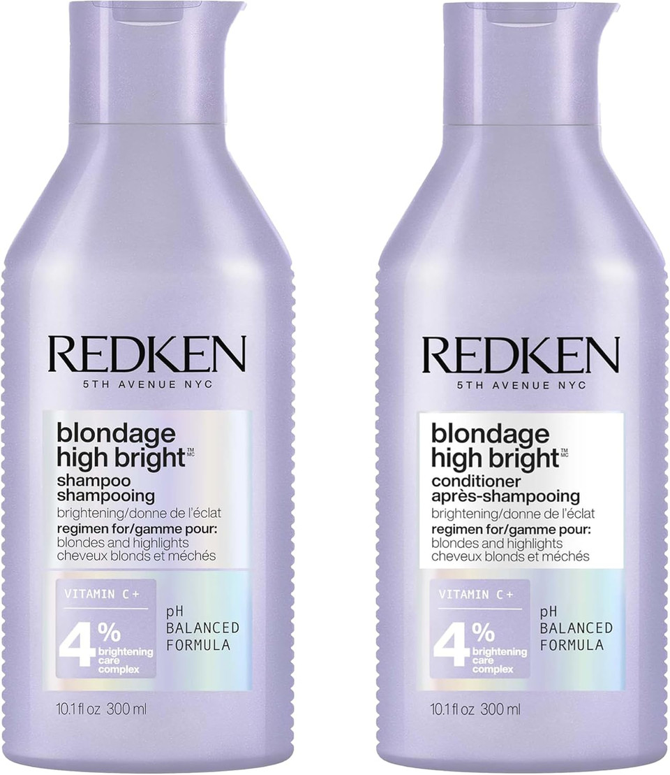 Redken DUO Blondage High Bright Shampoo 300ml and Conditioner 300ml