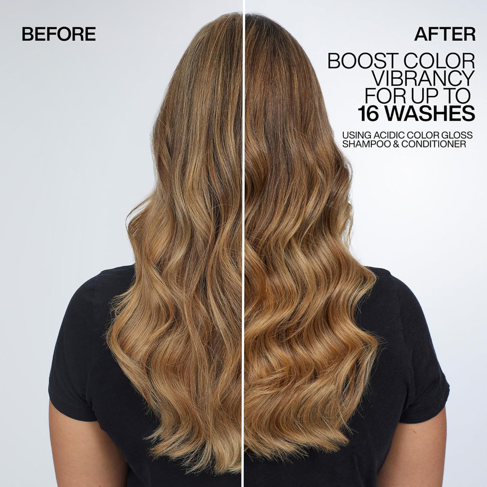 Redken DUO Acidic Color Gloss Sulphate-Free Shampoo 300ml and Acidic Color Gloss Conditioner 300ml