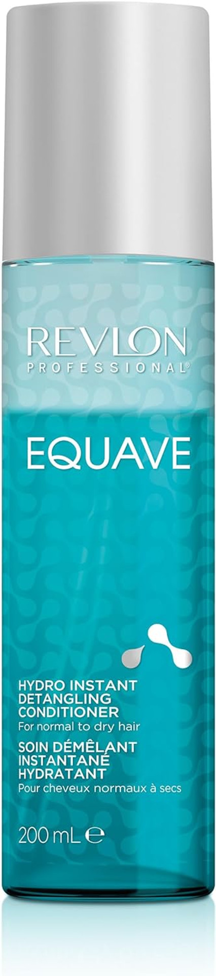 REVLON PROFESSIONAL EQUAVE HYDRO BI-PHASE DETANGLING CONDITIONER FOR NORMAL TO DRY HAIR, Detangling Conditioner, Leave-In Conditioner With Heat Protection, Hair-Smoothing Leave-In Conditioner  200 ML REVLON PROFESSIONAL EQUAVE HYDRO BI-PHASE DETANGLING CONDITIONER FOR NORMAL TO DRY HAIR, Detangling Conditioner, Leave-In Conditioner With Heat Protection, Hair-Smoothing Leave-In Conditioner  200 ML
