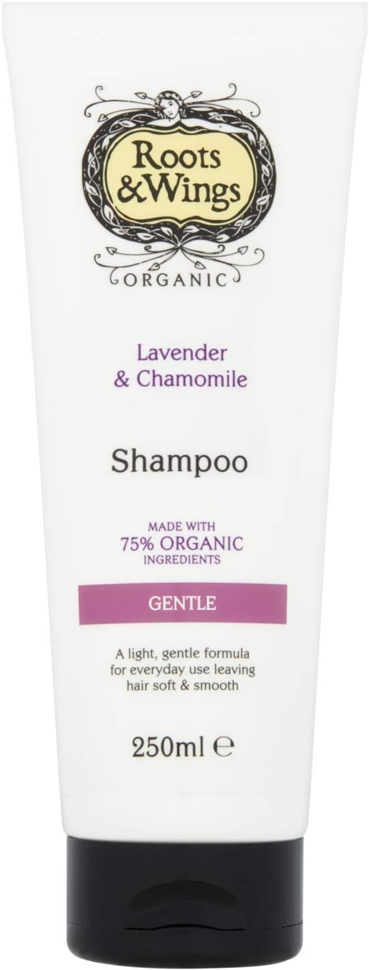 Roots & Wings Organic Gentle Lavender and Chamomile Shampoo 250ml (Pack of 2)