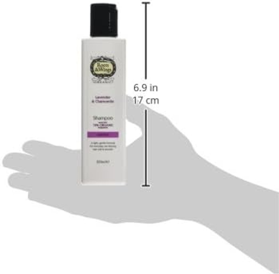 Roots & Wings Organic Gentle Lavender and Chamomile Shampoo 250ml (Pack of 2)