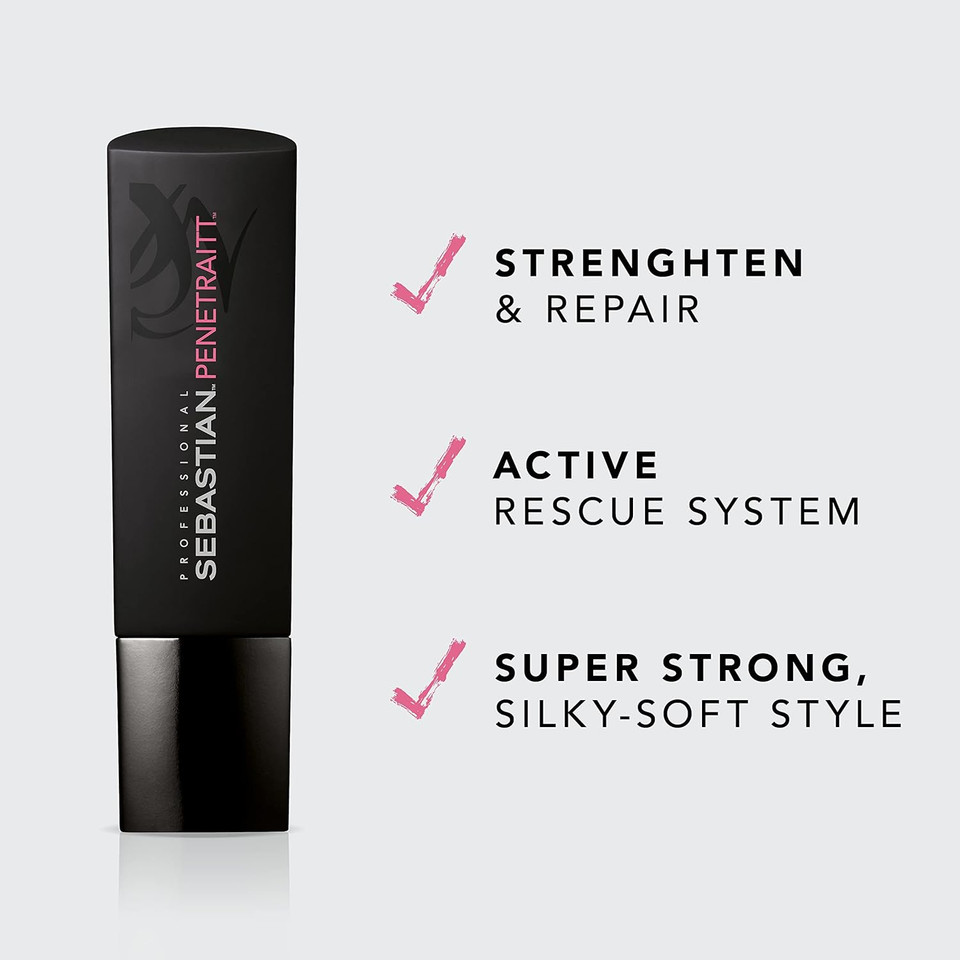 Sebastian Professional Penetraitt Hair Care | Strengthening & Repair | Active Rescue System | For Damaged Hair