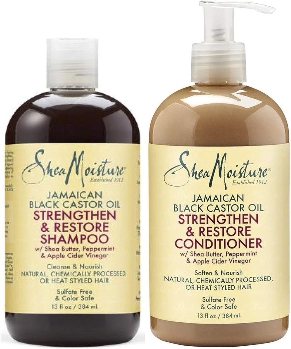 Shea Moisture - Jamaican Black Castor Oil Shampoo & Conditioner Set