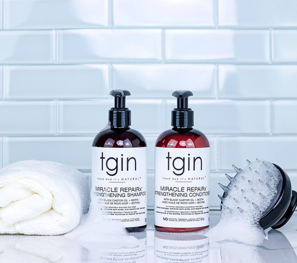 TGIN Miracle Repairx Strengthening Shampoo 13oz