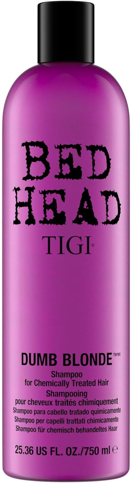 TIGI Bed Head Dumb Blonde Hair Care Shampoo 750ml TIGI Bed Head Dumb Blonde Hair Care Shampoo 750ml