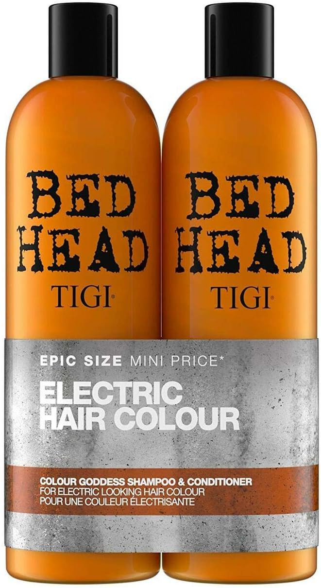 Tigi Bed Head Color Goddess Duo Pack for colored hair (shampoo 750ml and conditioner 750ml)