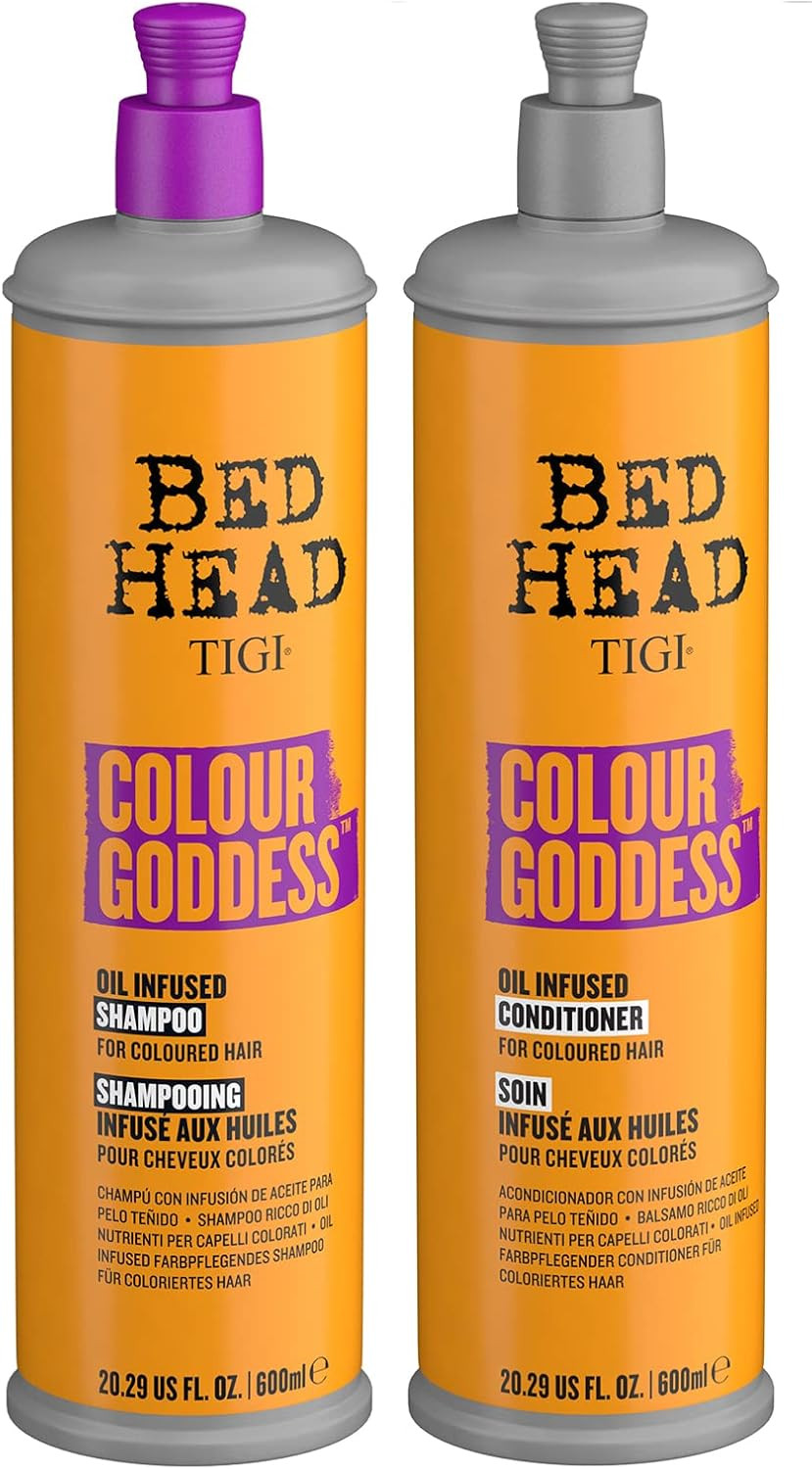 TIGI - Colour Goddess Shampoo and Conditioner Set - Ideal for Coloured Hair - 2x600ml