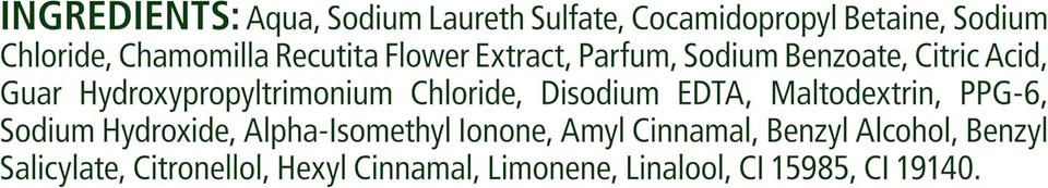 Timotei Shampoo CHP 400+350 CAMOMILA, White, 750 ml (400+350)