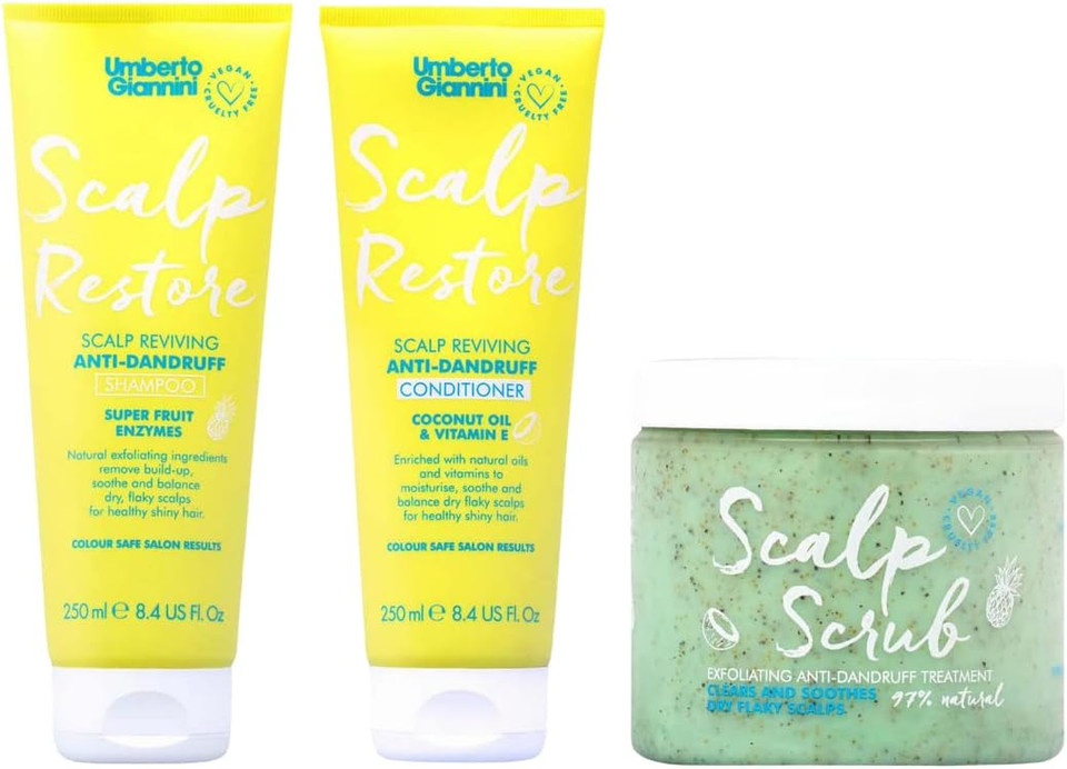 Umberto Giannini Hair Repair Shampoo & Conditioner Duo - Enriched with Avocado Oil for Dry & Damaged Hair - Vegan and Cruelty Free