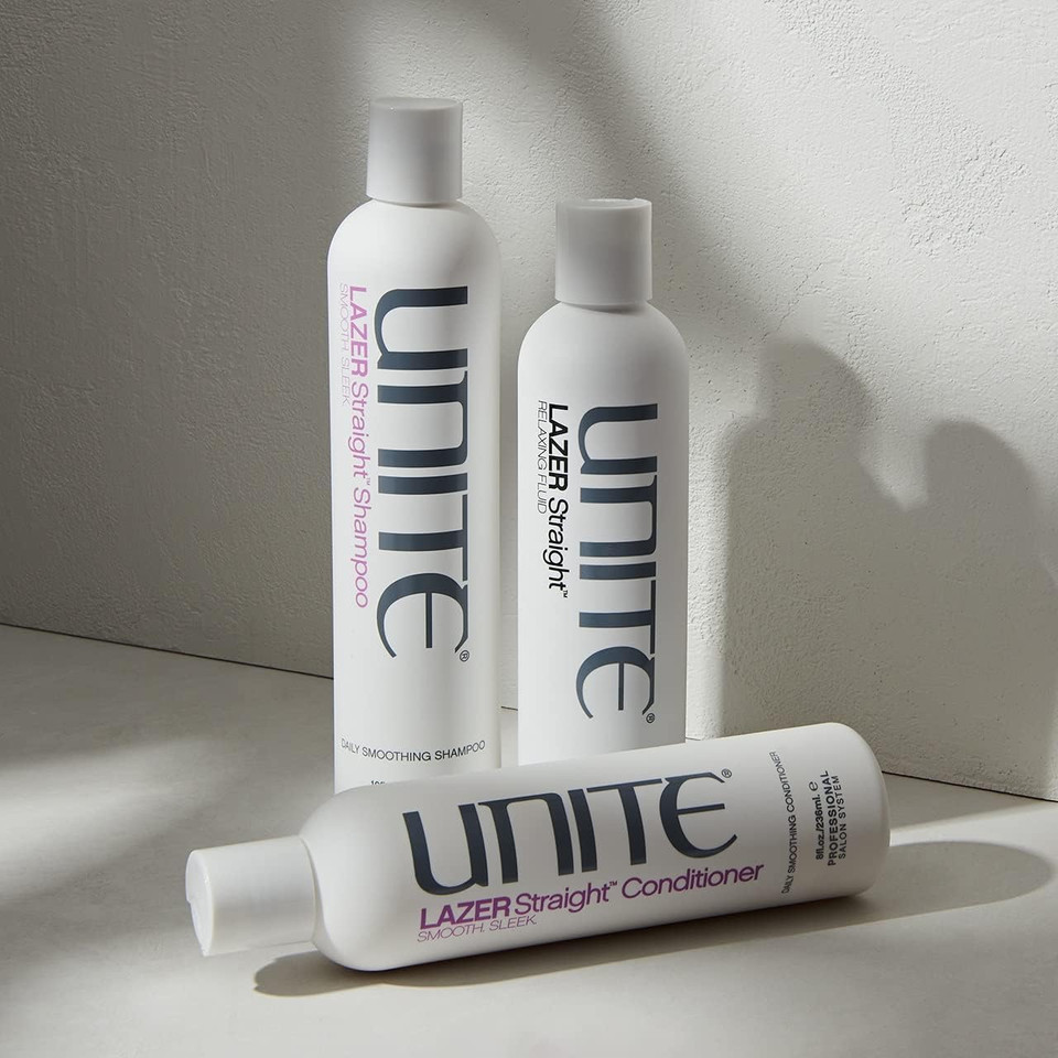 Unite Lazer Straight Shampoo For Unisex 10 oz Shampoo