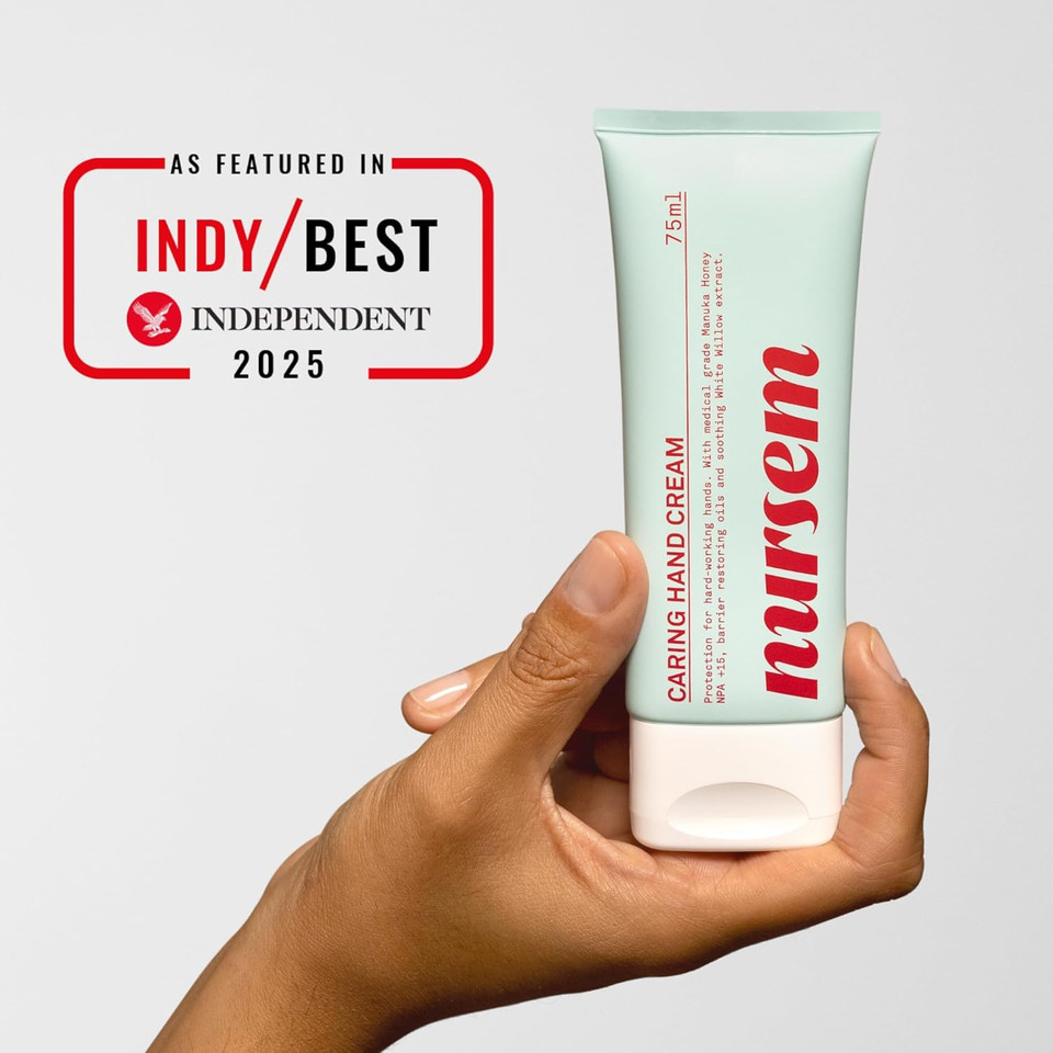 Nursem Caring Hand Cream, 75ml  Moisturizing Hand Cream for Dry, Sensitive Skin | Fast-Absorbing, Repairs Cracked Hands, Nourishes & Protects Hard-Working Hands