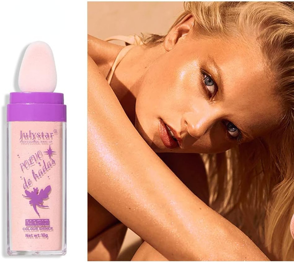 Julystar Body Glitter high-Gloss Powder to Brighten The Whole Body high-Gloss Powder Repair Powder Natural Stereo Repair Makeup (02#) Julystar Body Glitter high-Gloss Powder to Brighten The Whole Body high-Gloss Powder Repair Powder Natural Stereo Repair Makeup (02#)