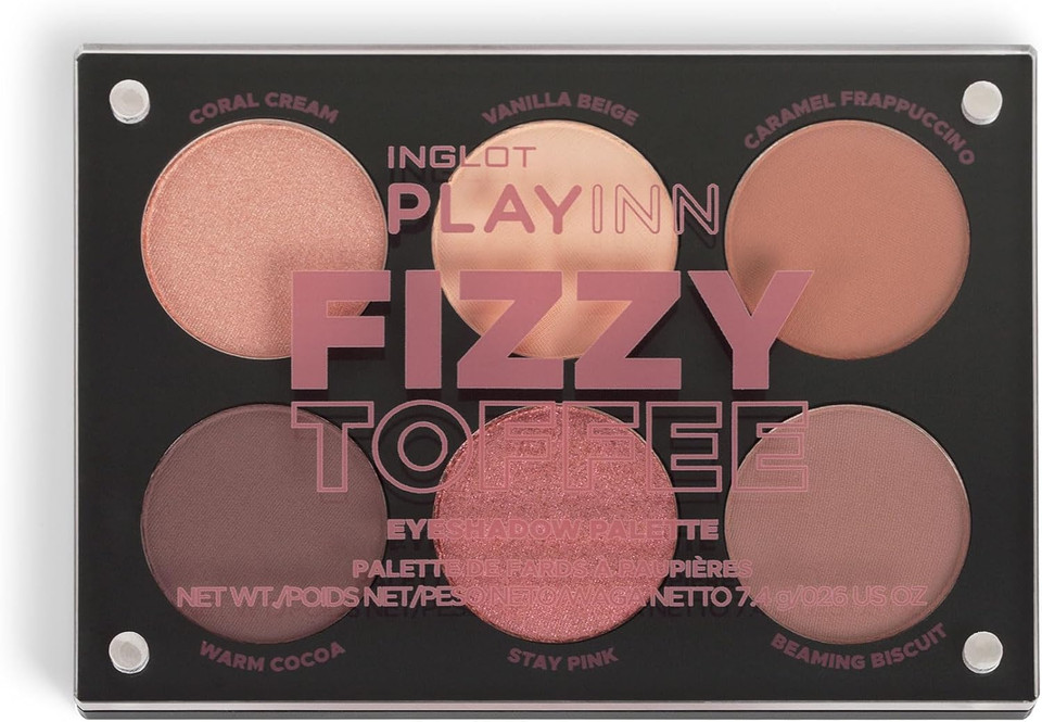 INGLOT PLAYINN FIZZY TOFFEE EYESHADOW PALETTE