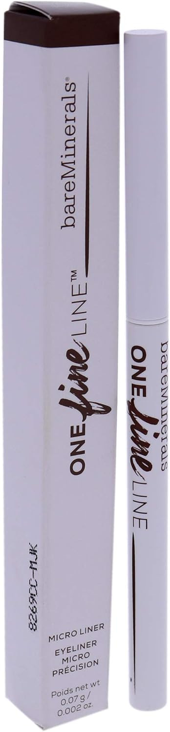 bareMinerals One Fine Line Micro Precision Eyeliner - Straight Spice For Women 0.002 Oz Eyeliner