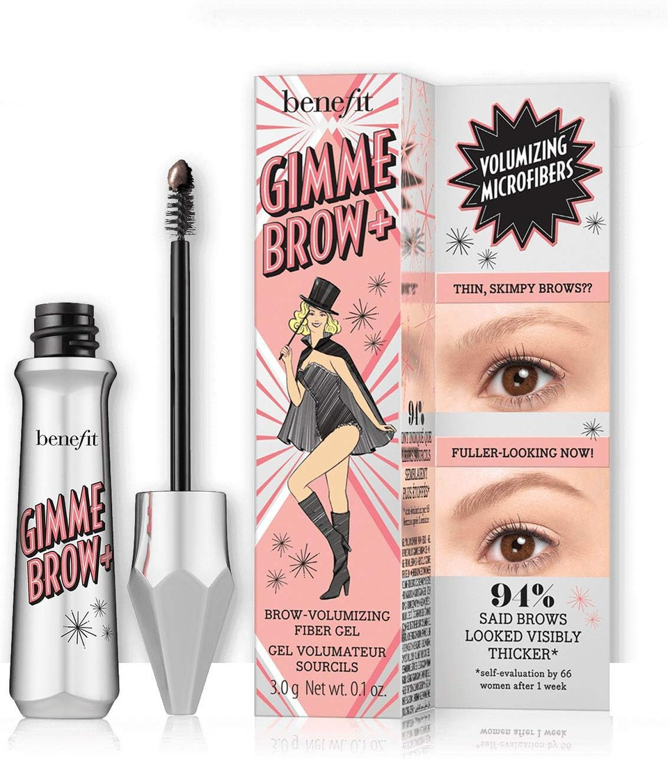 BENEFIT Gimme Brow+ Brow-Volumizing Fiber Gel - 4,5 Medium/Neutral Deep Brown 3 g