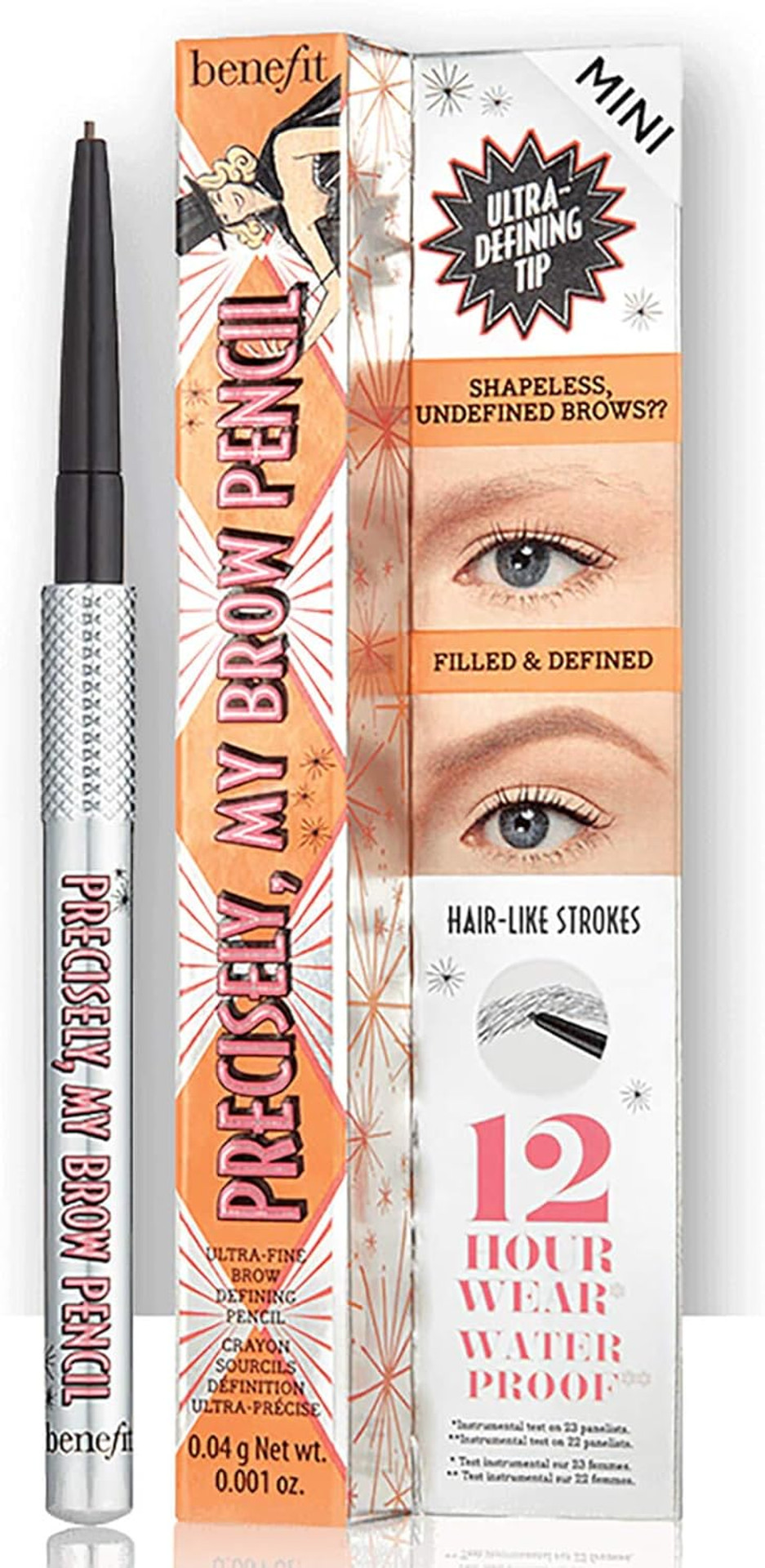 Benefit Precisely My Brow Pencil Set #3 Warm Light Brown 2x0.08g