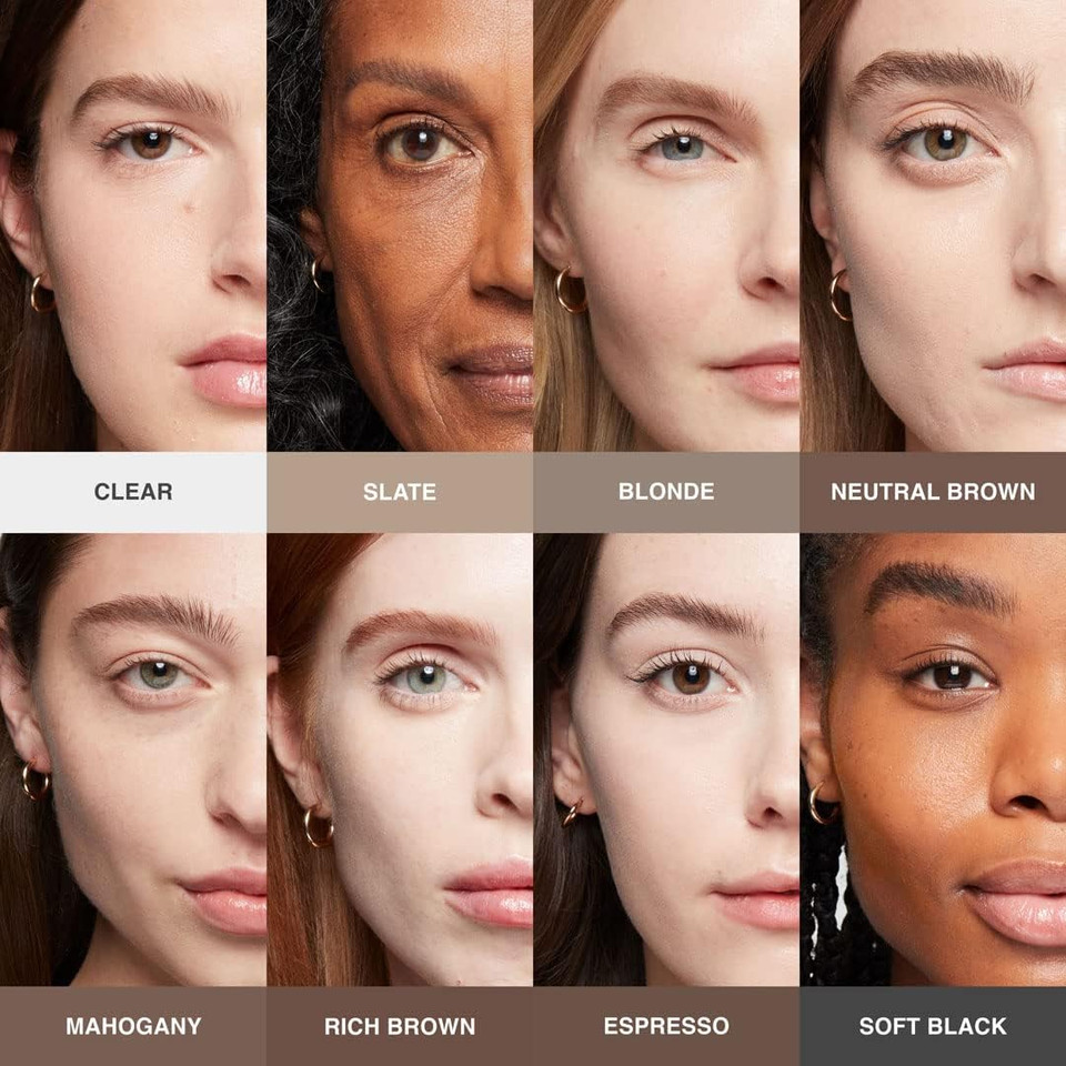 Natural Brow Shaper Mascara - 8 Rich Brown by Bobbi Brown for Women - 0.14 oz Mascara