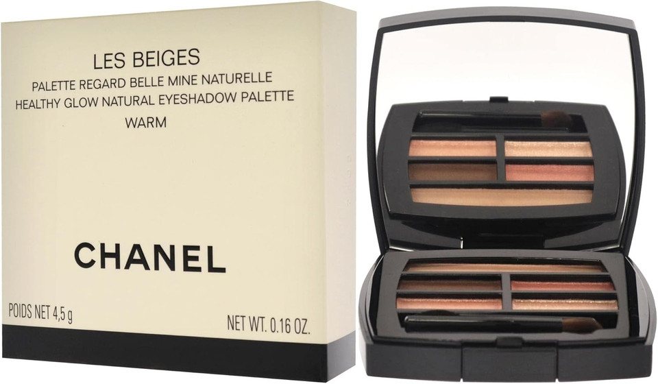 LES BEIGES Healthy Glow Natural Eyeshadow Palette #Warm
