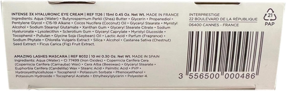 Christian Breton Paris All About Your Eyes Mascara and Eye Cream Set