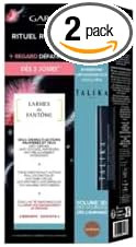 Garancia Intense Look Multi-Action Roll-On Ritual Set for Eyes and Eyebrows Mascara Chestnut
