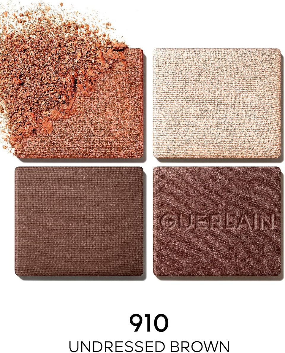 GUERLAIN Ombres G Eyeshadow Quad - 910 Undressed Brown