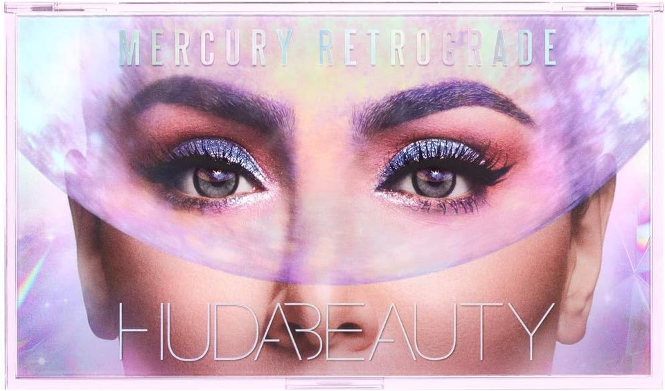 HUDABEAUTY Mercury Retrograde Eyeshadow Palette, taupe