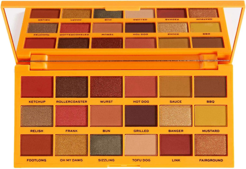 I Heart Revolution Tasty Palette Eyeshadow Palette (18) Hot Dog