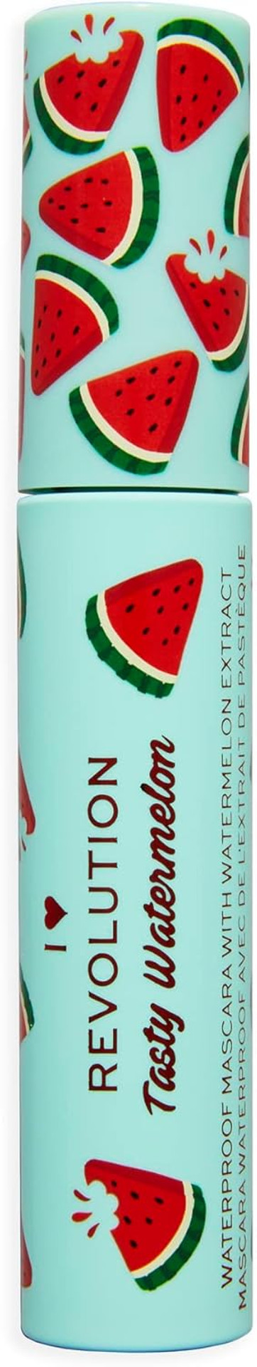 I Heart Revolution Tasty Watermelon Waterproof Mascara, Ultra-Thin Pen Design, Ultimate Volume, Black I Heart Revolution Tasty Watermelon Waterproof Mascara, Ultra-Thin Pen Design, Ultimate Volume, Black
