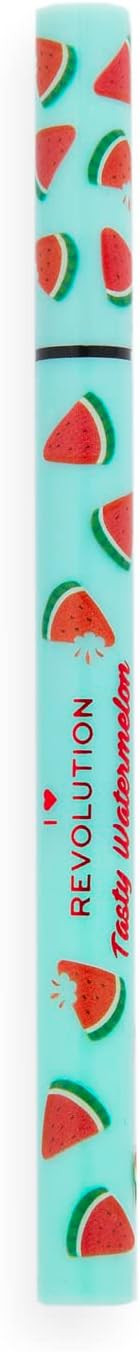I Heart Revolution Tasty Watermelon Waterproof Liner, Ultra-Thin Pen Design, Black