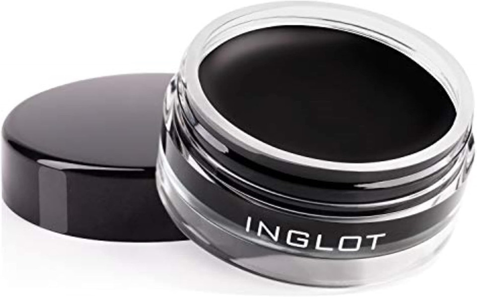 Inglot AMC Eyeliner Gel | Black Matte with High Intensity Pigments | Long-lasting | Waterproof | Smudge-proof | Vegan | Cruelty-free | Hypoallergenic | 5,5 g : 77