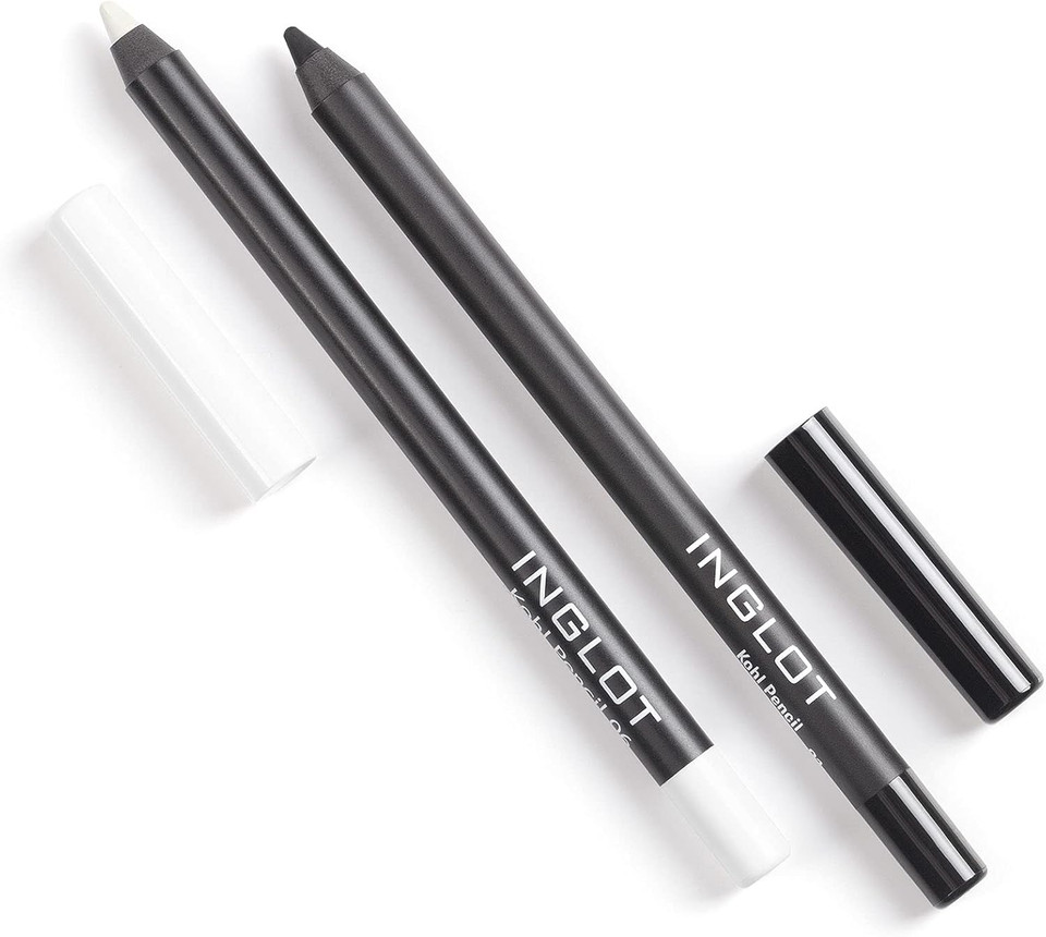 Inglot Kohl Pencil - Highly pigmented Eye Pencil with Velvet Finish | Easy to Smudge | Quick-Drying | Long-lasting | Water-resistant and non-smudging formula | 2,3 g | 01
