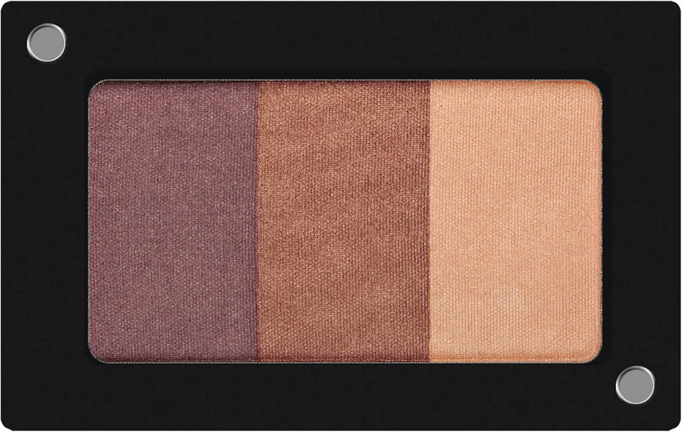 Inglot dom System Eye Shadow Matt A Palette of Three Tones in Tight Eyeshadow Vegan Rainbow NF, with Increased Concentration of Pigments, with Tsubac Oil and Witamine E 2.7 g : 144