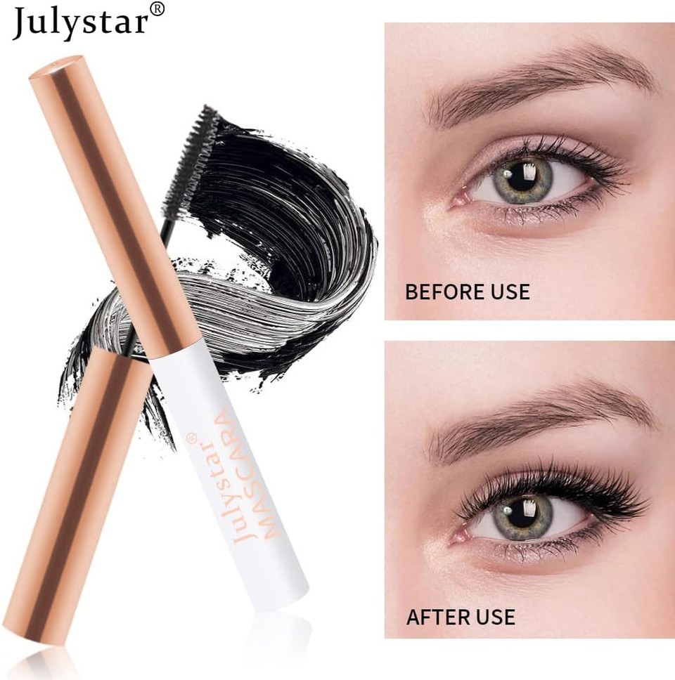 Julystar Colorful mascara primer waterproof, anti sweat, non dizzy, dyeing, long curling, thick white eye black (06#) Julystar Colorful mascara primer waterproof, anti sweat, non dizzy, dyeing, long curling, thick white eye black (06#)