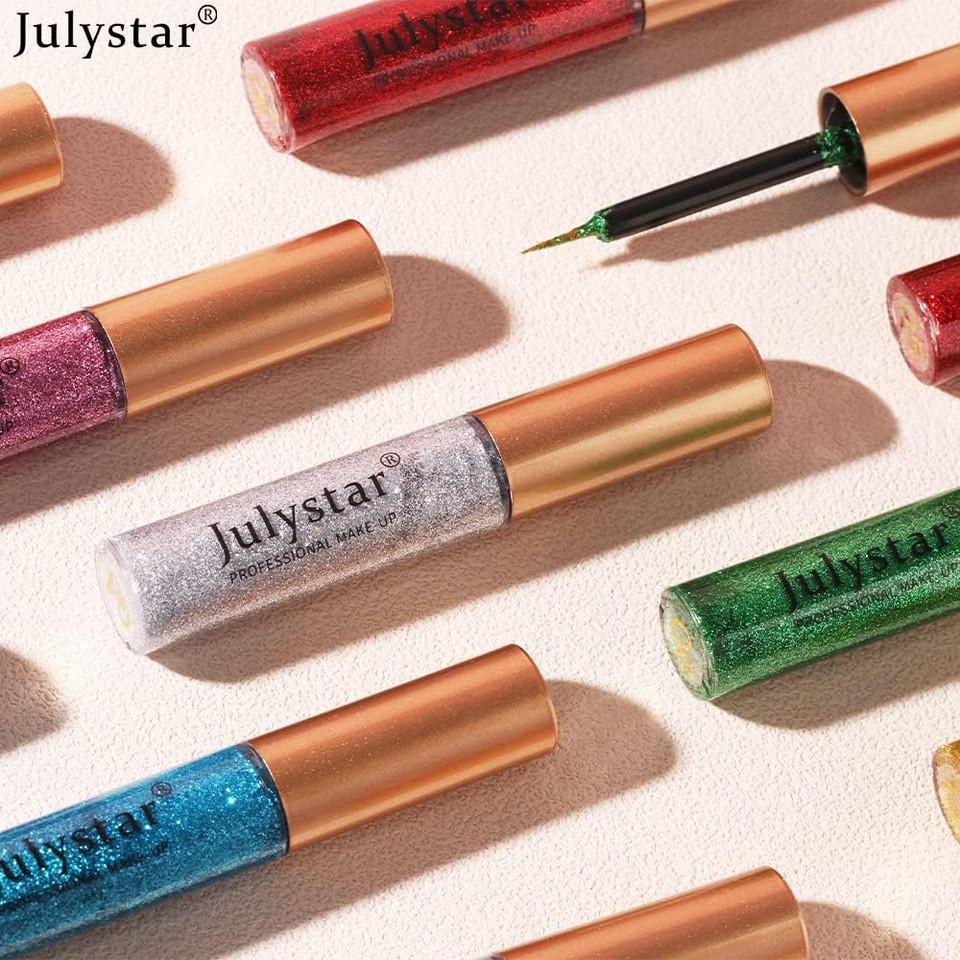 Julystar Color eyeliner, pearl eyeliner, eyeliner, waterproof and oil-proof eyeshadow (06#)