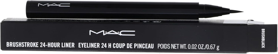 Mac Brushstroke Liner - Brushblack - 0.67g