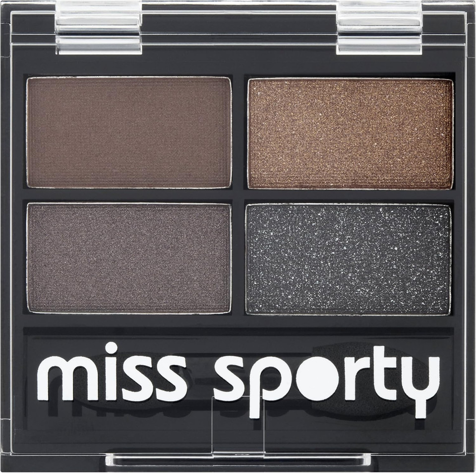 Miss Sporty Studio Colour Quattro Palette, 5 g, Smoky Black