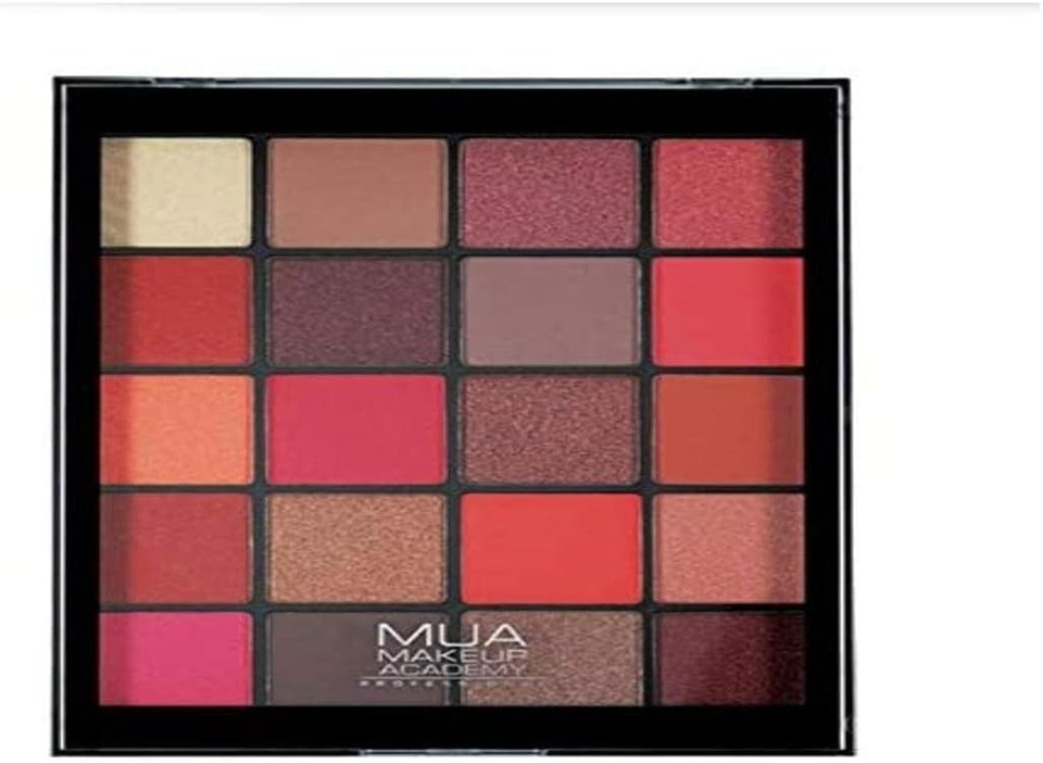 MUA 20 Shade Eyeshadow Palette (Flame Thrower)