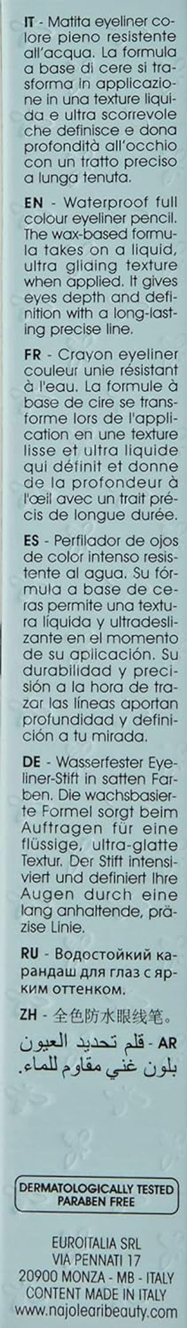 NAJ-OLEARI Luminous Pencil per occhi Make-up Eyes 04 Violet Pearly