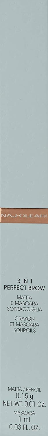 NAJ-OLEARI 3in1 Perfect Brow Pencil Make-up Face 01 Blondes